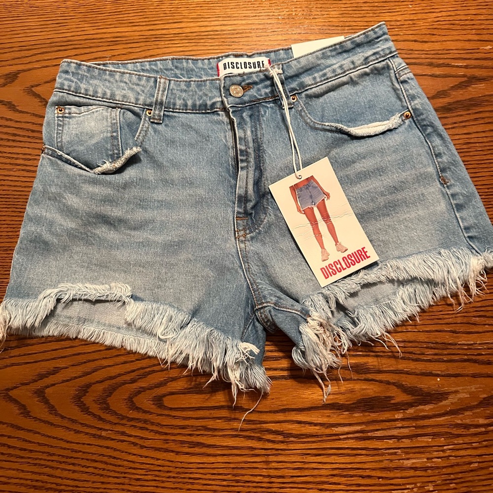 Disclosure jean shorts